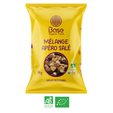 Mélange apéro salé Bio 1 kg