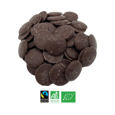 Palet de Chocolat Noir 70% Bio