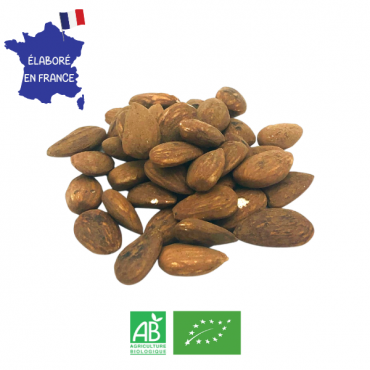 Amande Décortiquée Grillée Salée Bio 