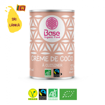 Crème de Coco à Cuisiner 22% Bio & Équitable