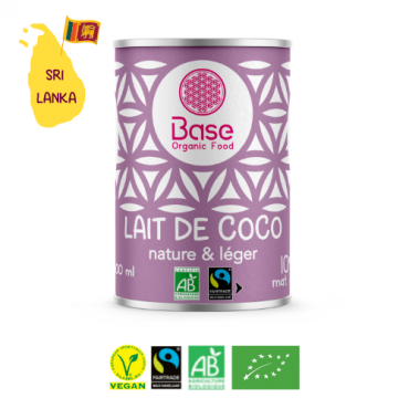 Lait de Coco 10% Bio & Équitable