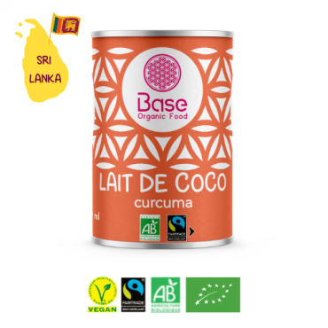 Lait de Coco 17% Curcuma Bio & Équitable