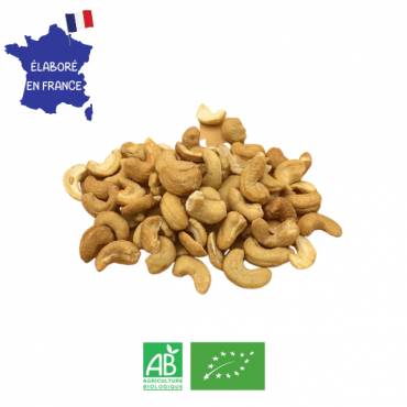 Noix de Cajou Grillée Salée Bio