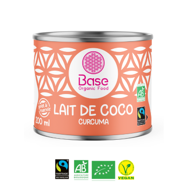 Lait de coco curcuma